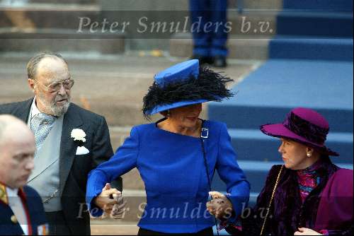 Amsterdam 2 februari 2002
Trouwen Prins Willem Alexander met Maxima
Prins Bernhard met Prinses Christina en Prinses Irene
