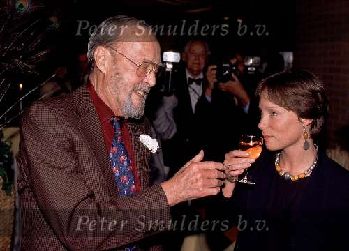 Amsterdam, 14 oktober 1998
Prins Bernhard met zijn kleindochter Prinses Margarita (dochter van Prinses Irene)