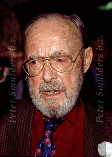 Amsterdam, 14 oktober 1998
Prins Bernhard met zijn oog in het verband vanwege oogoperatie