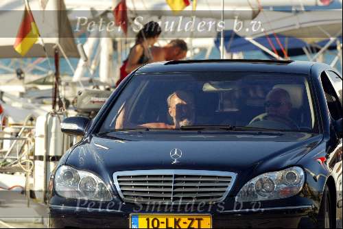 Porto ercole 20 juli 2003
Prins Bernhard gereden door zijn chauffeur