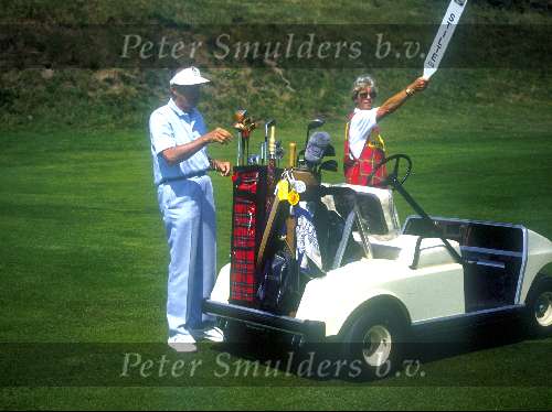 Noordwijk 1993
Noordwijksche golfclub Afslag Hole 1
Prins Bernhard bij de Heineken Dutch golf Open