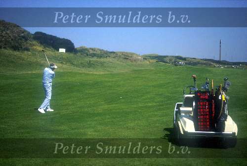 Noordwijk 1993
Noordwijksche golfclub Afslag Hole 1
Prins Bernhard bij de Heineken Dutch golf Open
