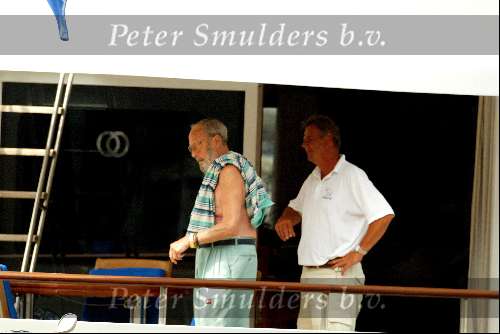 Porte Ercole 23 juli 2002
Prins Bernhard op de Jumbo VI
Beveiliging
