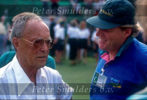 Hilversum Juli 1993
Heineken Dutch open golf
Prins Bernhard en Andreas v d Schaaf