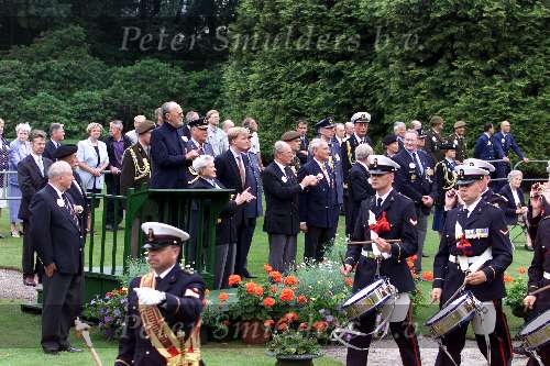 Soestdijk 27 juni 2001
Prins Bernhard en Prins Willem Alexander bij het defile  op soestdijk.