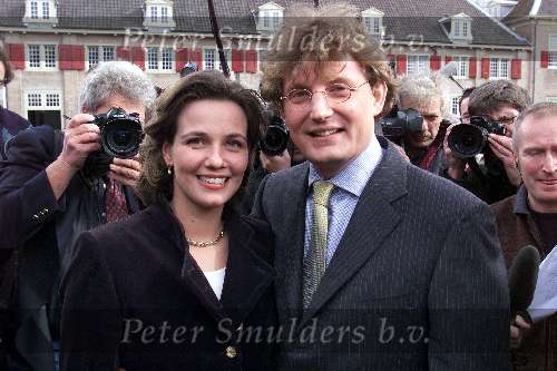 Apeldoorn, 11 maart 2000
Paleis \\\'t Loo
Verloving van Prins Bernhard Jr. met  Annette Sekreve