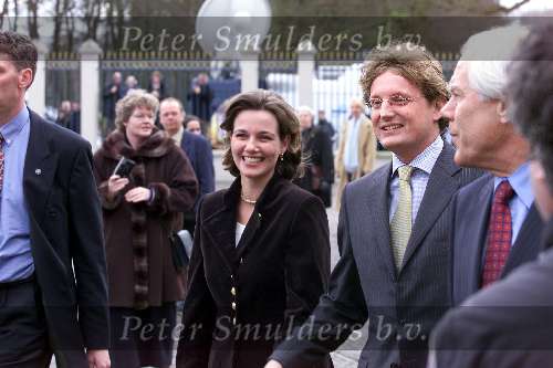 Apeldoorn, 11 maart 2000
Paleis \\\'t Loo
Verloving van Prins Bernhard Jr. met  Anette Sekreve