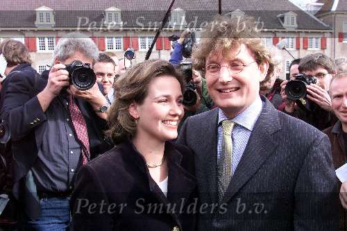 Apeldoorn, 11 maart 2000
Paleis \\\'t Loo
Verloving van Prins Bernhard Jr.met Annete Sekreve