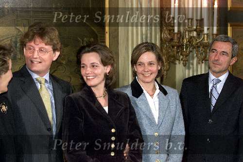 Apeldoorn, paleis \\\'t Loo
Verloving Prins Bernhard Jr. met Annette Sekruve en haar ouders