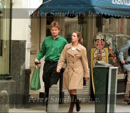 Amsterdam, 17 april 1998
Prins Bernhard Jr. met zijn vriendin Annette Sekreve