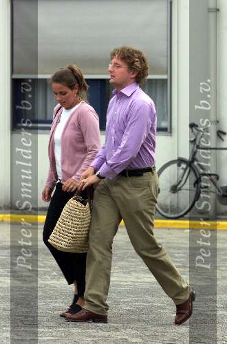 Amsterdam 21 juni 2001
Prins Bernhard Jr. met zijn vrouw prinses Annette Sekreve