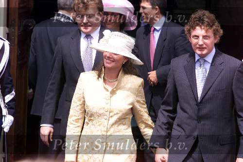 Den Haag 17 mei 2001
Trouwen Prins Constantijn en Prinses Laurentien Brinkhorst.
Prins Bernhard Jr en Prinses Annette
Prins Friso