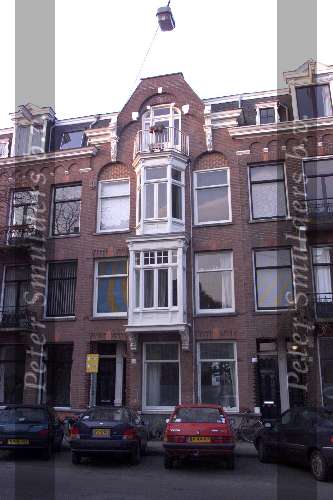 Amsterdam 18 januari 2001
Nieuwe huis Prins Bernhard Jr 
v Breestraat 106
