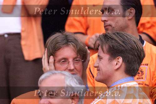 Amsterdam 29 juni 2000
Nederland-Italie 0-0 euro 2000
Prins Bernhard Jr en Prins Pieter Christiaan