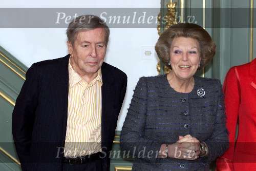 Den Haag 16 december 2000
Verloving van Prins Constantijn en Laurentien Brinkhorst.
Prins Claus, Koningin Beatrix,