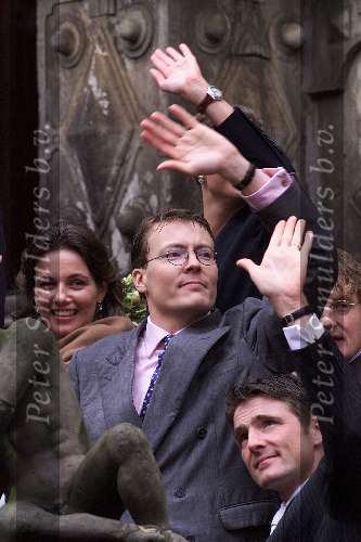 Soestdijk 30 april 2001
t.g.v. 92e verjaardag Prinses Juliana
Prins Constatijn en Prins Maurits Prinses Annette