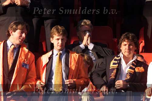 Rotterdam 16 juni 2000 Euro 2000
Nederland-Denemarken, eindstand 3-0
Prins Floris met Rene Froger