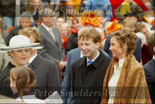 Meppel 30 april 2002
Koninginnedag 2002 
Prins Floris en Prinses Marilene