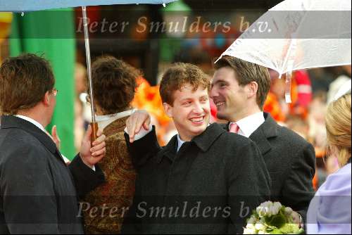 Meppel 30 april 2002
Koninginnedag 2002 
Prins Floris en Prins Friso Prins Maurits
