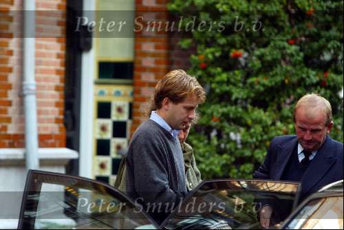 Amsterdam 30 oktober 2002
Floris op bezoek bij Prins Maurits