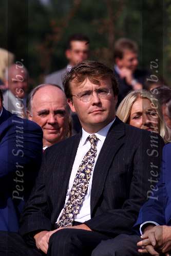 Den Dolder 1 september 2000
Prins Friso opent golfsocieteit Den Dolder.