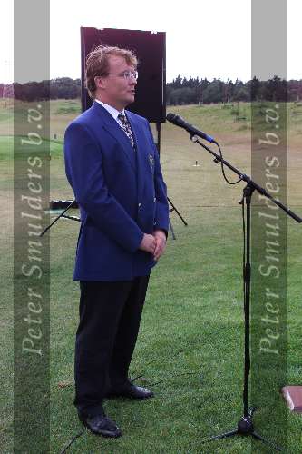 Den Dolder 1 september 2000
Prins Friso opent golfsocieteit Den Dolder.