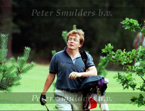 Hilversum 23 maart 2002
Prins Friso tijdens een rondje golf op de Hilversumsche