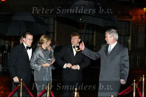 Den Haag 25 januari 2002
Prinses Laurentien Prins Friso en Prins Constantijn