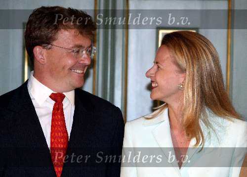 Den Haag 30 juni 2003
Verloving Mabel Wisse Smit  en Prins Friso  op huis ten bosch.