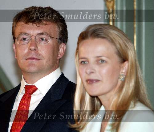 Den Haag 30 juni 2003
Verloving Mabel Wisse Smit  en Prins Friso  op huis ten bosch.