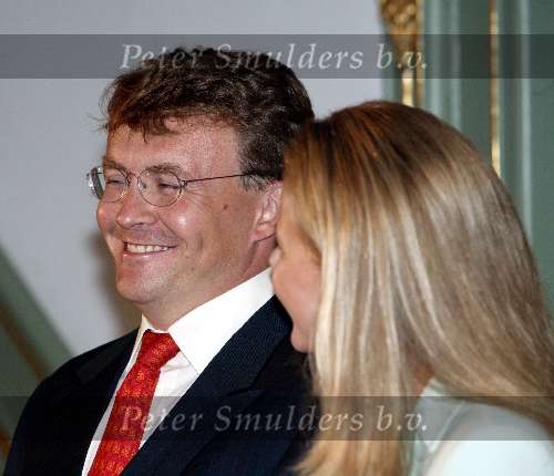 Den Haag 30 juni 2003
Verloving Mabel Wisse Smit  en Prins Friso  op huis ten bosch.