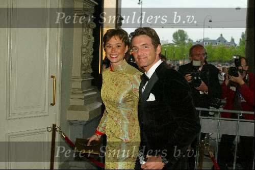 Amsterdam 25 april 2003
Concert vanwege de 65 e verjaardag van koningin beatrix
Prins maurits en Prinses Marilene