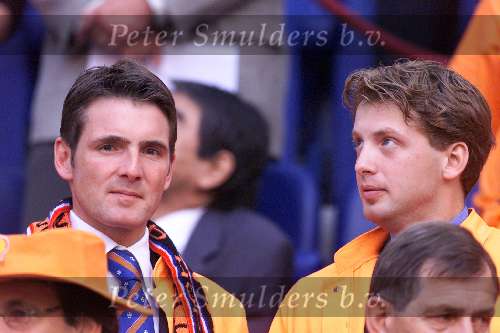 Amsterdam 29 juni 2000
Nederland-Italie 0-0 euro 2000
Prins Maurits en Prins Floris