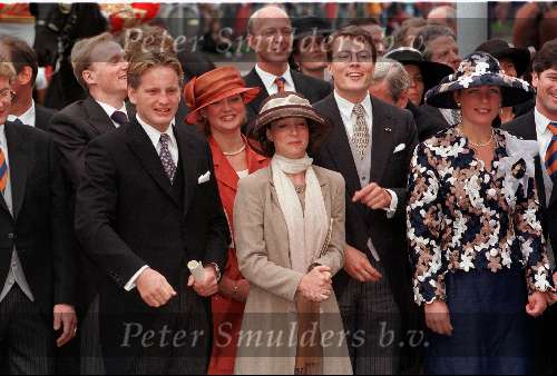 Apeldoorn 30 Mei 1998 Prins Pieter Christian en Prins Constatijn Prins Carlos Prinses Margarita