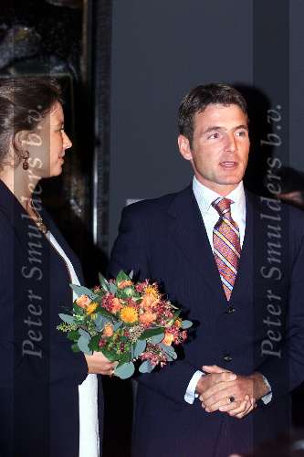 Amsterdam, 30 november 2000
Prinses Marilene en Prins Maurits bij het rijksmuseum