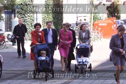 Amsterdam 23 september 2001
Prins Maurits en Prinses Marilene hun dochter Anna word gedoopt.
Prins Pieter Christian, Prins Floris Prinses Annette