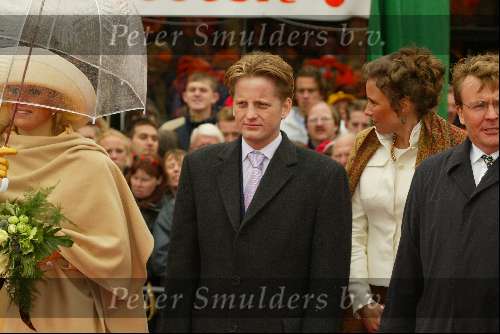 Meppel 30 april 2002
Koninginnedag 2002 
Prins Friso,  Prins Pieter Christiaan, Prinse Maxima Prins es Marilene