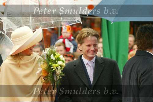 Meppel 30 april 2002
Koninginnedag 2002 
Prins Pieter Christiaan en Prinses Maxima