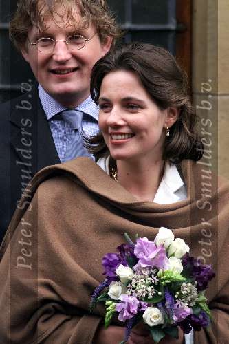 Leiden, 29 april 2000
Koninginnedag 2000
Prins Willem Bernhard Jr. met zijn a.s. bruid Prinses Annette Sekreve