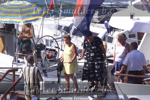 Porto Ercole 1 augustus 2000
Prinses Christina bij de Jumbo VI