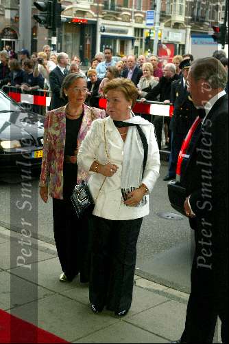 Amsterdam 25 april 2003
Concert vanwege de 65 e verjaardag van koningin beatrix
laurentien prins friso en prins constantijn.
Prinses Christina