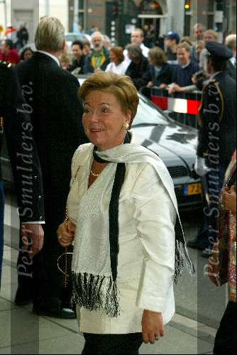 Amsterdam 25 april 2003
Concert vanwege de 65 e verjaardag van koningin beatrix
laurentien prins friso en prins constantijn.
Prinses Christina
