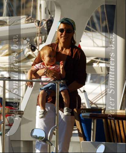 Porto ercole 20 juli 2003
Prinses Laurentien dochter Prinses Eloise