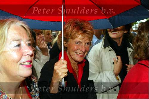 Amsterdam 7 juni 2002
Nelson Mandela Prins Willem Alexander en Maxima en Prinses Irene