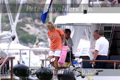 Porte Ercole 14 juli 2000
Prins Bernhard en Prinses Irene op vakantie met Jumbo VI
