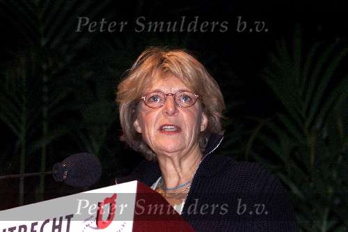 Utrecht 26 januari 2001
Prinses Irene tijdens een lezing.