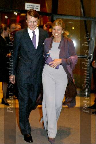 Den Haag 10 januari 2002
Prins Constatijn en Prinses Laurentien