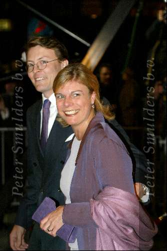 Den Haag 10 januari 2002
Prins Constatijn en Prinses Laurentien