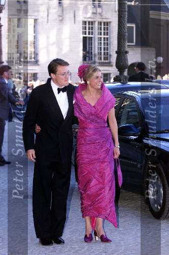 Amsterdam 12 mei 2001
Bal van Prins Constantijn en Prinses Laurentien op hetpaleis op de dam.