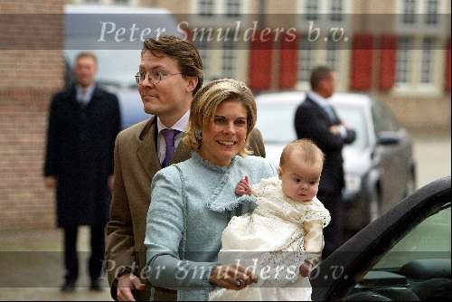 Apeldoorn 15 december 2002
Doop prinses Eloise 
Prinses Laurentien en Prins Constatijn